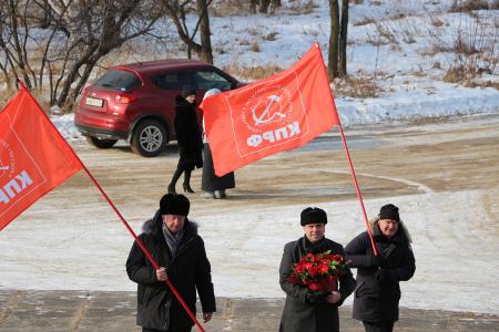 Коммунисты Дальнего Востока отметили 99-ю годовщину Победы Народно-революционной армии в Волочаевском бою