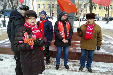 День памяти И.В. Сталина в Калуге