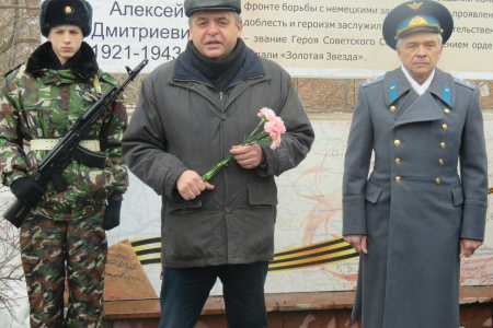 В Новосибирске отметили 100-летие Героя Советского Союза Алексея Гаранина