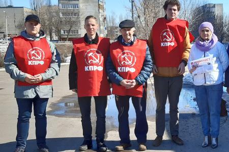 Тамбовская область. Агитационные рейды КПРФ без выходных