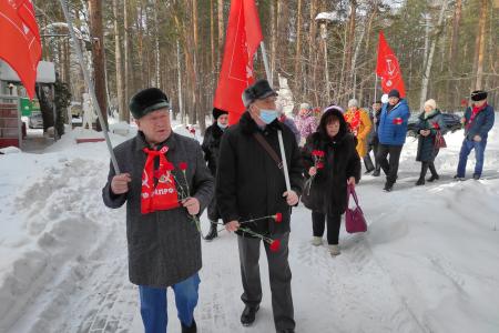 Коммунисты Тюмени почтили память И.В. Сталина