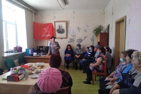 В Тюменской области прошла встреча первого секретаря обкома КПРФ Т.Н. Казанцевой с коммунистами Исетского района