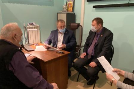 Московская область. Депутат-коммунист Александр Наумов посетил с рабочим визитом город Озёры
