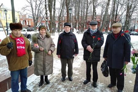 День памяти И.В. Сталина в Калуге