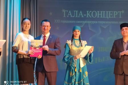 Депутат Тюменской областной Думы Т.Н. Казанцева поздравила победителей конкурса «Утренняя звезда»