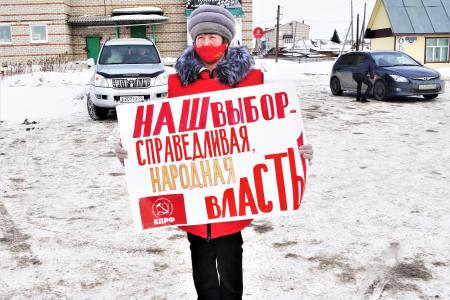 В Томской области прошла серия одиночных пикетов