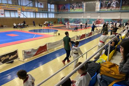 Тюменские комсомольцы поддержали участников Чемпионата области по Тхэквондо