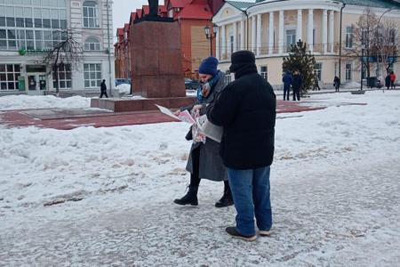 Тамбовская область. Агитация не терпит перерывов