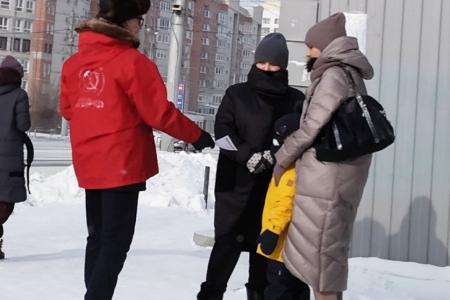Омская область. КПРФ использует различные формы работы с населением