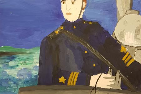 В Архангельске подвели итоги конкурса детских рисунков "Есть такая профессия - Родину защищать"
