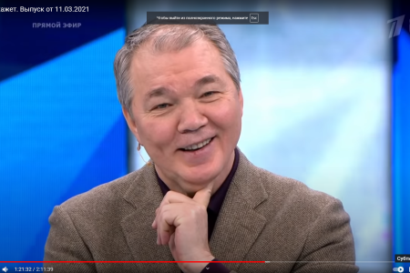 Леонид Калашников  принял участие в телевизионной программе Первого канала «Время покажет»