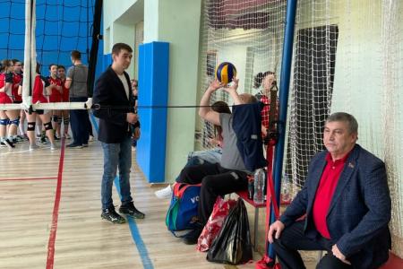 Московская область. В г.о. Истра прошла встреча по волейболу между детскими женскими командами