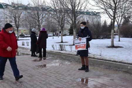 Пикеты КПРФ в Орловской области