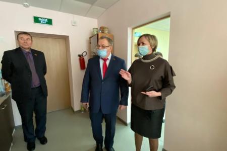 Московская область. Депутат-коммунист Александр Наумов посетил с рабочим визитом город Озёры