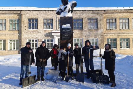 Нижегородская область. Коммунисты взяли шефство над памятниками в городе Бор