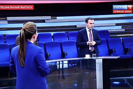 Юрий Афонин в эфире «России-1»: Хотят ли русские войны?