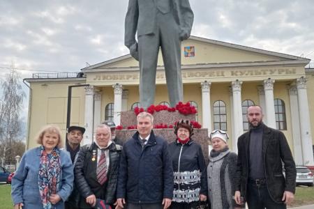 Подмосковные коммунисты достойно отметили 151-летие В.И. Ленина по всему региону