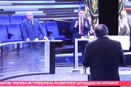 Юрий Афонин в эфире «России-1»: КПРФ снаряжает на Донбасс 90-й гуманитарный конвой, а общая масса отправленных грузов – уже более 10 тысяч тонн