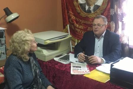 Московская область. Депутат-коммунист Александр Наумов посетил с рабочим визитом наукоград Пущино
