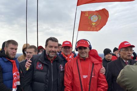 Коммунисты Башкирии дали старт уникальному марафону Уфа-Москва протяженностью 1300 км, приуроченному к XVIII съезду КПРФ