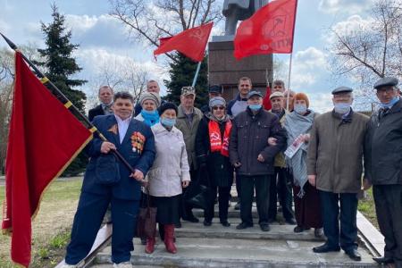 Подмосковные коммунисты достойно отметили 151-летие В.И. Ленина по всему региону