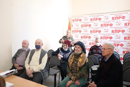 Орловская область. «Дети войны» продолжают борьбу