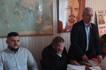 Краснодарский край. Н.И. Осадчий в Тихорецке провел встречу с партийным активом