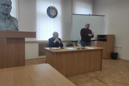 Санкт-Петербург. Сергей Пантелеев принял участие в расширенном заседании трудового актива работников Кировского завода