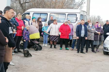 Курская область. Н.Н. Иванов выступил перед партийным активом области и принял участие в сходе граждан в селе Бродники