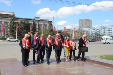 Сталинградские коммунисты отметили 151-ую годовщину со дня рождения В.И. Ленина