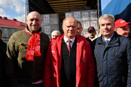 Г.А. Зюганов принял участие в отправке на Донбасс 91-го гуманитарного конвоя КПРФ