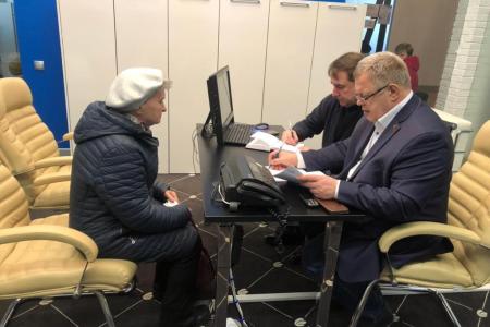 Московская область. Депутат-коммунист Александр Наумов провёл приём граждан в Ступино