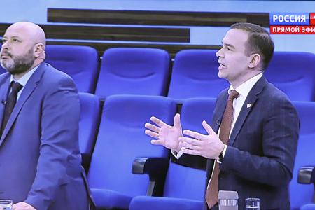 Юрий Афонин в эфире «России-1»: КПРФ снаряжает на Донбасс 90-й гуманитарный конвой, а общая масса отправленных грузов – уже более 10 тысяч тонн