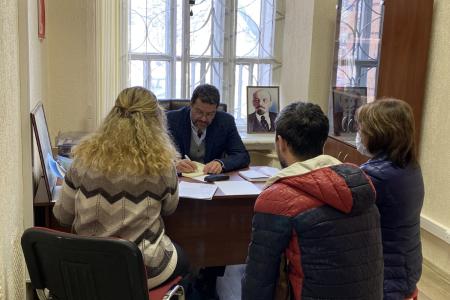 Александр Ющенко провел прием граждан в Республике Башкортостан