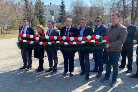 Тюменские коммунисты торжественно отметили 151-ю годовщину со дня рождения В.И. Ленина