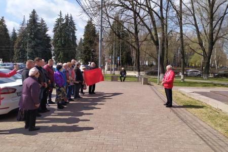 Подмосковные коммунисты достойно отметили 151-летие В.И. Ленина по всему региону