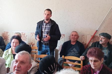 Краснодарский край. Н.И. Осадчий в Тихорецке провел встречу с партийным активом