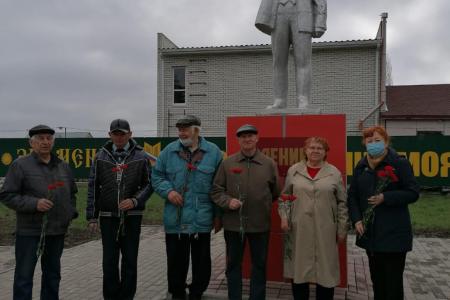 Тамбовские коммунисты отметили День рождения В.И. Ленина