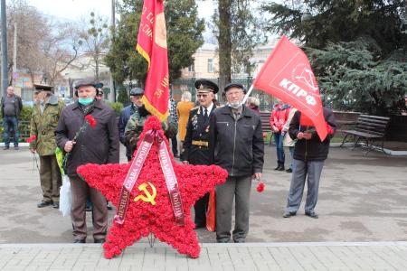 Крым. Коммунисты отметили День освобождения Симферополя