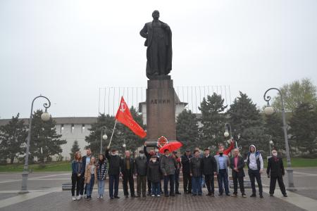 Астраханская область. КПРФ отметила 151-ю годовщину со дня рождения В.И. Ленина