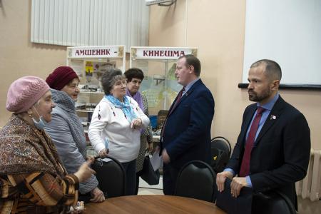Депутат Госдумы от КПРФ Р.М. Лябихов провёл рабочий день в Ивановской области