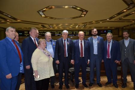 Московская область. Лидер КПРФ Геннадий Зюганов посетил столицу мировой космонавтики - город Королёв