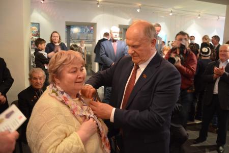 Московская область. Лидер КПРФ Геннадий Зюганов посетил столицу мировой космонавтики - город Королёв