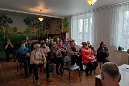 Лидер тюменских коммунистов Т.Н. Казанцева провела встречу в Голышманово