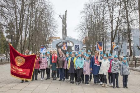 Коммунисты Подмосковья отметили 60-летие полёта Ю.А. Гагарина в космос праздничными мероприятиями