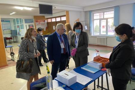 К.К. Тайсаев в качестве руководителя делегации Государственной Думы принял участие в мониторинге референдума в Республике Кыргызстан