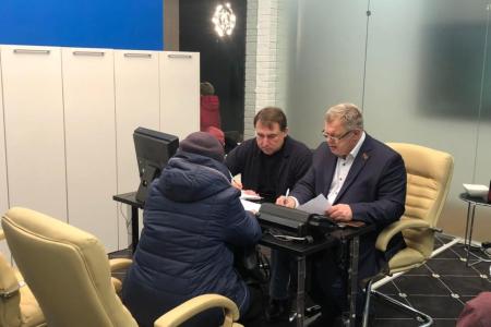 Московская область. Депутат-коммунист Александр Наумов провёл приём граждан в Ступино
