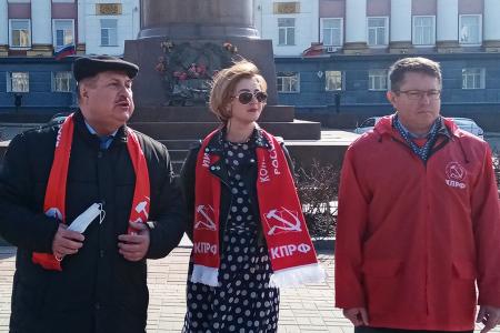 Курские коммунисты отметили День рождения В.И. Ленина