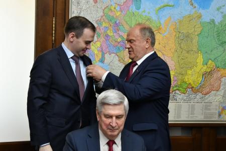 Фракция КПРФ в Госдуме встретилась с Т.Н. Москальковой