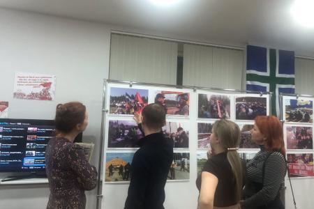 Республика Коми. В Сыктывкаре открылась фотовыставка, посвященная борьбе северян против московского мусора